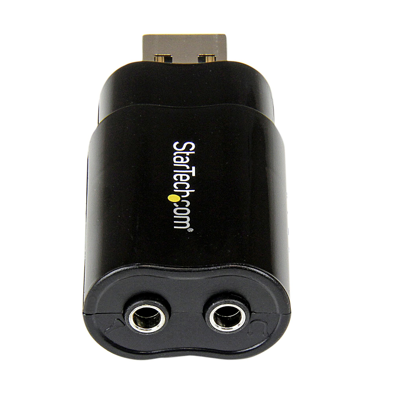 StarTech ICUSBAUDIOB USB Stereo Audio Adapter External Sound Card